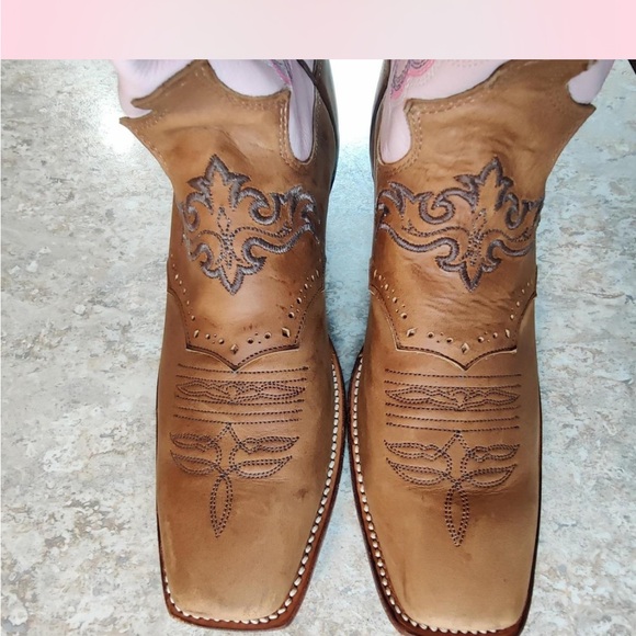Women’s Justin cowgirl boots size 8 USA MADE - Picture 2 of 8
